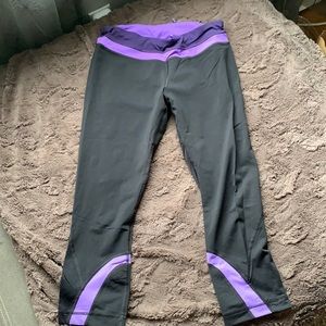 Lulu lemon crops size 8